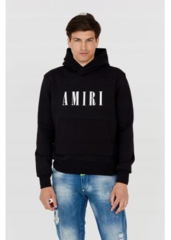 AMIRI Czarna bluza męska z kapturem, Wybierz rozmiar XL ze sklepu outfit.pl w kategorii T-shirty męskie - zdjęcie 165140504