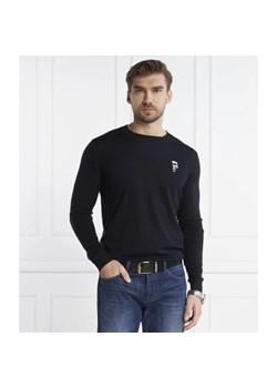 Karl Lagerfeld Wełniany sweter | Regular Fit ze sklepu Gomez Fashion Store w kategorii Swetry męskie - zdjęcie 165143782