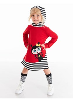 Denokids Sukienka &quot;Ladybug&quot; w kolorze czerwonym ze sklepu Limango Polska w kategorii Sukienki dziewczęce - zdjęcie 165153770