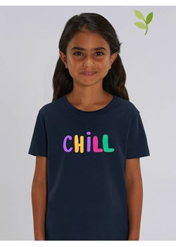WOOOP Koszulka &quot;Chill&quot; w kolorze granatowym ze sklepu Limango Polska w kategorii Bluzki dziewczęce - zdjęcie 165154741