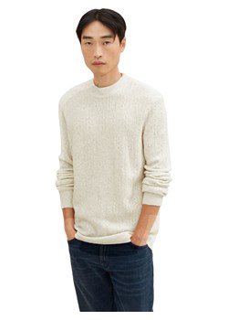 Tom Tailor Sweter w kolorze kremowym ze sklepu Limango Polska w kategorii Swetry męskie - zdjęcie 165155060