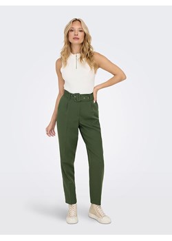 JDY Spodnie w kolorze zielonym ze sklepu Limango Polska w kategorii Spodnie damskie - zdjęcie 165155330