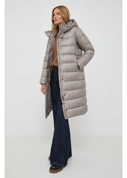 Sisley kurtka damska kolor szary zimowa ze sklepu ANSWEAR.com w kategorii Kurtki damskie - zdjęcie 165160354