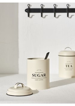 Sinsay - Pojemnik na cukier - kremowy ze sklepu Sinsay w kategorii Pojemniki kuchenne - zdjęcie 165162370