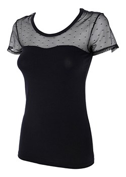 COTONELLA Koszulka w kolorze czarnym ze sklepu Limango Polska w kategorii Bluzki damskie - zdjęcie 165168562