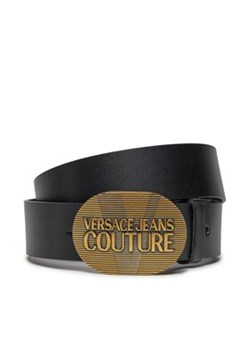Versace Jeans Couture Pasek Męski 75YA6F33 Czarny ze sklepu MODIVO w kategorii Paski męskie - zdjęcie 165168883