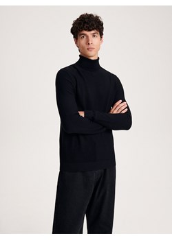Reserved - Bawełniany golf - czarny ze sklepu Reserved w kategorii Swetry męskie - zdjęcie 165192703