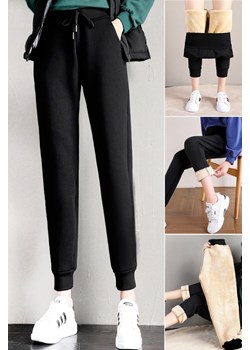 Spodnie polarowe MARILADA ze sklepu Ivet Shop w kategorii Spodnie damskie - zdjęcie 165193881