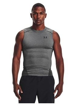 Under Armour Top funkcyjny w kolorze szarym ze sklepu Limango Polska w kategorii T-shirty męskie - zdjęcie 165195584