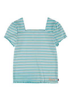 Levi&apos;s Kids Koszulka w kolorze turkusowym ze sklepu Limango Polska w kategorii Bluzki dziewczęce - zdjęcie 165195641