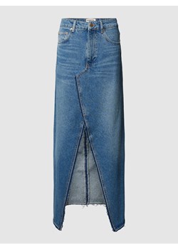 Spódnica jeansowa z rozcięciem ze sklepu Peek&Cloppenburg  w kategorii Spódnice - zdjęcie 165213114