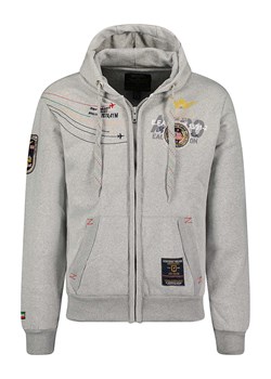 Geographical Norway Bluza &quot;Faero&quot; w kolorze szarym ze sklepu Limango Polska w kategorii Bluzy męskie - zdjęcie 165214912