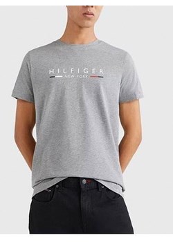 Tommy Hilfiger Koszulka w kolorze szarym ze sklepu Limango Polska w kategorii T-shirty męskie - zdjęcie 165215021