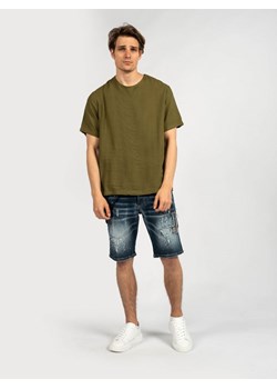 Xagon Man T-shirt "Oversize" | P2208 2V 566B0 | Mężczyzna | Wojskowa Zieleń ze sklepu ubierzsie.com w kategorii T-shirty męskie - zdjęcie 165231544