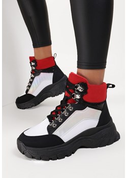 Wielokolorowy sneakersy wysokie Livy ze sklepu Zapatos w kategorii Buty sportowe damskie - zdjęcie 165297123