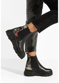 Czarne botki chelsea Avelyn V5 ze sklepu Zapatos w kategorii Botki - zdjęcie 165298711
