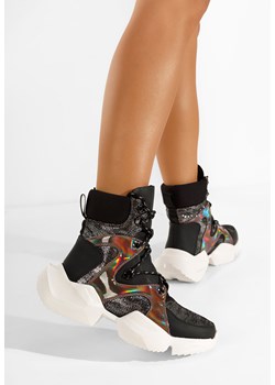 Czarne sneakersy wysokie Caserio V2 ze sklepu Zapatos w kategorii Buty sportowe damskie - zdjęcie 165299191