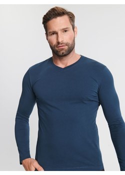 Sinsay - Koszulka - niebieski ze sklepu Sinsay w kategorii T-shirty męskie - zdjęcie 165303823