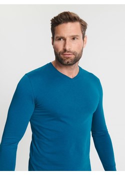 Sinsay - Koszulka - niebieski ze sklepu Sinsay w kategorii T-shirty męskie - zdjęcie 165303824