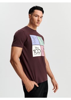 Sinsay - Koszulka Disney 100 - czerwony ze sklepu Sinsay w kategorii T-shirty męskie - zdjęcie 165303830