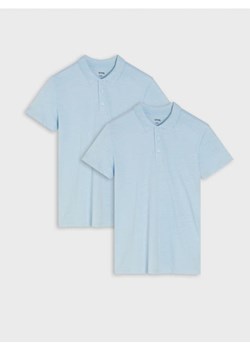 Sinsay - Koszulki polo 2 pack - błękitny ze sklepu Sinsay w kategorii T-shirty chłopięce - zdjęcie 165303922