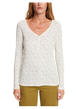 ESPRIT Koszulka w kolorze kremowym ze sklepu Limango Polska w kategorii Bluzki damskie - zdjęcie 165309724