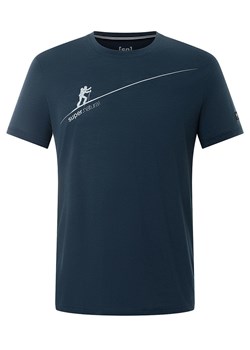 super.natural Koszulka &quot;Haute Route&quot; w kolorze granatowym ze sklepu Limango Polska w kategorii T-shirty męskie - zdjęcie 165310124