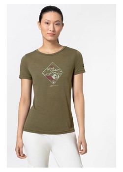 super.natural Koszulka &quot;Sound of Nature&quot; w kolorze khaki ze sklepu Limango Polska w kategorii Bluzki damskie - zdjęcie 165310294