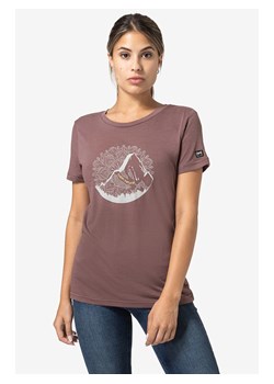 super.natural Koszulka &quot;Mountain Mandala&quot; w kolorze szaroróżowym ze sklepu Limango Polska w kategorii Bluzki damskie - zdjęcie 165310313