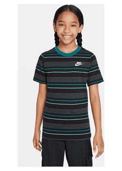 T-shirt dla dużych dzieci Nike Sportswear - Czerń ze sklepu Nike poland w kategorii Bluzki dziewczęce - zdjęcie 165316724