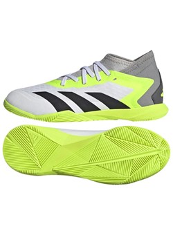 Buty piłkarskie adidas Predator Accuracy.3 In Jr IE9449 białe białe ze sklepu ButyModne.pl w kategorii Buty sportowe dziecięce - zdjęcie 165318631