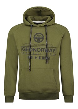 Geographical Norway Bluza &quot;Gozalo&quot; w kolorze khaki ze sklepu Limango Polska w kategorii Bluzy męskie - zdjęcie 165320083
