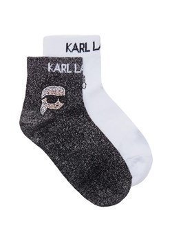 Karl Lagerfeld Skarpety 2-pack k/ikonik 2.0 rhnstn ze sklepu Gomez Fashion Store w kategorii Skarpetki damskie - zdjęcie 165321464