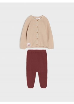 Sinsay - Komplet: sweter i spodnie - beżowy ze sklepu Sinsay w kategorii Komplety niemowlęce - zdjęcie 165333520