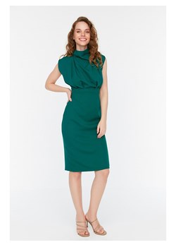 trendyol Sukienka w kolorze zielonym ze sklepu Limango Polska w kategorii Sukienki - zdjęcie 165334952