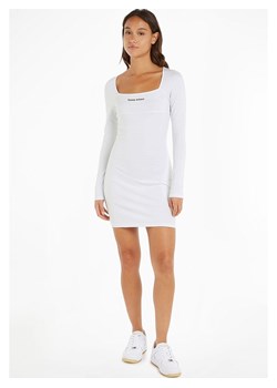 TOMMY JEANS Sukienka w kolorze białym ze sklepu Limango Polska w kategorii Sukienki - zdjęcie 165345963