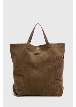 Engineered Garments torba All Tote kolor brązowy 23F1H015.SD016 ze sklepu PRM w kategorii Torby Shopper bag - zdjęcie 165366854