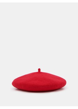 Mohito - Czerwony beret z wełną - Czerwony ze sklepu Mohito w kategorii Berety damskie - zdjęcie 165376922