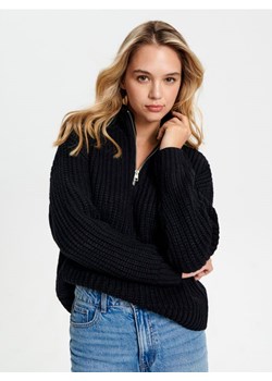 Sinsay - Sweter ze stójką - czarny ze sklepu Sinsay w kategorii Swetry damskie - zdjęcie 165378052
