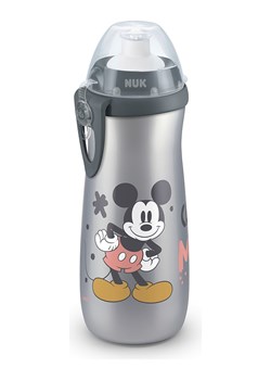 NUK Bidon &quot;Sports Cup - Mickey&quot; w kolorze antracytowym - 450 ml ze sklepu Limango Polska w kategorii Bidony i butelki - zdjęcie 165386414