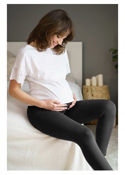 Doctor Nap Legginsy ciążowe w kolorze czarnym ze sklepu Limango Polska w kategorii Spodnie ciążowe - zdjęcie 165386972