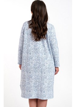 Koszula nocna damska zapinana na zamek Gracjela, Kolor niebieski-wzór, Rozmiar L, Italian Fashion - id: 179329 - marki Italian Fashion - 165392822 Koszula nocna damska zapinana na zamek Gracjela, Kolor niebieski-wzór, Rozmiar L, Italian Fashion ze sklepu Intymna w kategorii Koszule nocne - zdjęcie 165392822