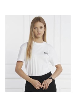 Karl Lagerfeld T-shirt ikonik 2.0 | Oversize fit ze sklepu Gomez Fashion Store w kategorii Bluzki damskie - zdjęcie 165393272