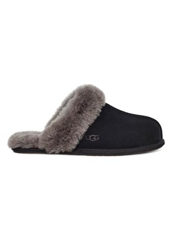 UGG Skórzane kapcie &quot;Scuffette II&quot; w kolorze czarnym ze sklepu Limango Polska w kategorii Kapcie damskie - zdjęcie 165399151