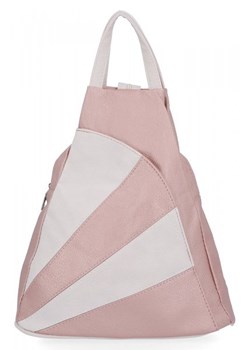 Modne Plecaki Damskie firmy Hernan Różowe Złoto (kolory) ze sklepu torbs.pl w kategorii Plecaki - zdjęcie 165414410