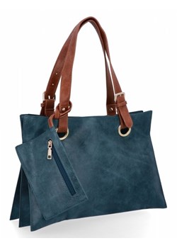 Miejska Torebka Damska Shopper Bag firmy Herisson Morska (kolory) ze sklepu torbs.pl w kategorii Torby Shopper bag - zdjęcie 165415550