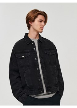 Kurtka jeansowa regular fit czarna ze sklepu House w kategorii Kurtki męskie - zdjęcie 165418191