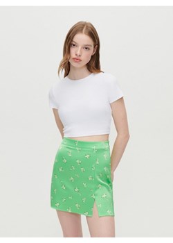 Zielona spódnica w drobne kwiaty ze sklepu House w kategorii Spódnice - zdjęcie 165418503