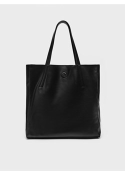 Czarna torba shopper z imitacji skóry ze sklepu House w kategorii Torby Shopper bag - zdjęcie 165418572