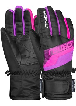 Reusch Rękawiczki narciarskie &quot;Dario R-TEX® XT Junior&quot; w kolorze czarno-różowym ze sklepu Limango Polska w kategorii Rękawiczki dziecięce - zdjęcie 165425040